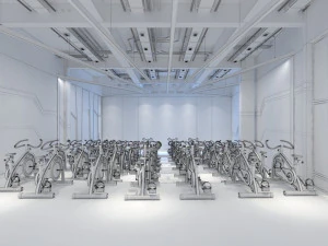 sportschool interieur 3D Model