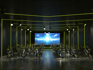 gym interior 3D Модель