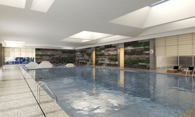 gym interior Modelo 3D .c4d .max .obj .3ds .fbx .stl .blend 