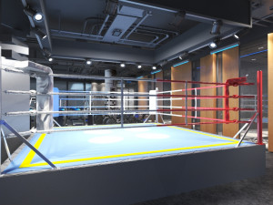 gym interior 3D Model