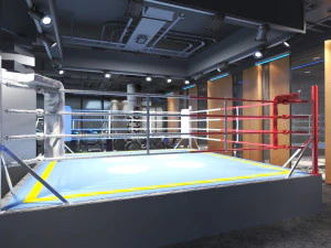 gym interior 3D Model