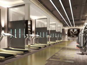 gym interior 3D Модель