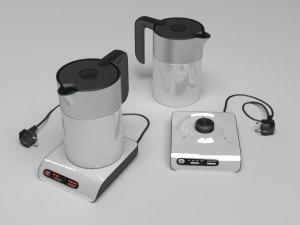 electric kettle 3D Model