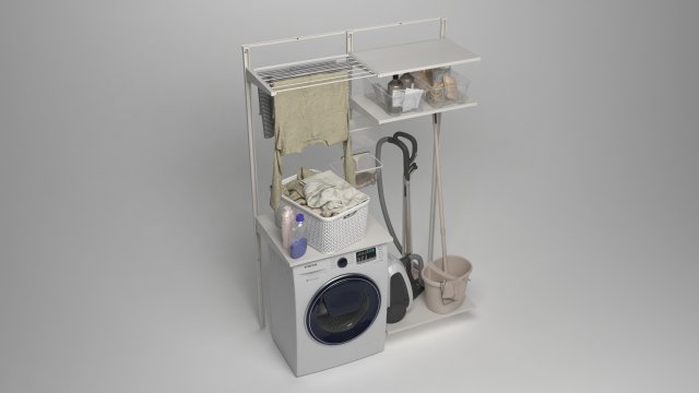 laundry collection 3D Модель .c4d .max .obj .3ds .fbx .stl .blend 