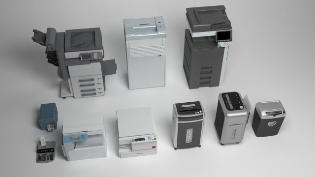 office tools Modelo 3D .c4d .max .obj .3ds .fbx .stl .blend 