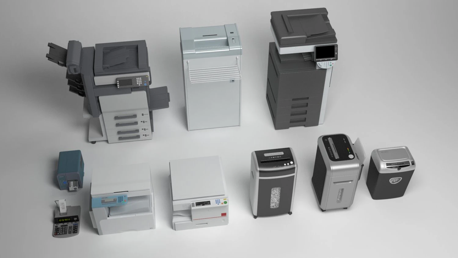 herramientas de oficina Modelo 3D .c4d .max .obj .3ds .fbx .stl .blend 