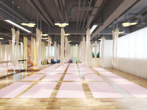 интерьер спортзала 3D Модель