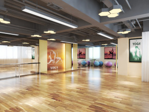 gym interior 3Dモデル