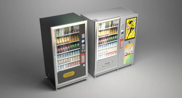 otomat 3D Model .c4d .max .obj .3ds .fbx .stl .blend 