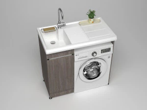 洗濯機 3Dモデル