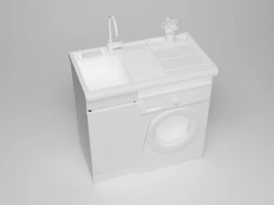 washing machine 3D Model