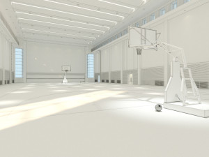gym interior 3D Модель