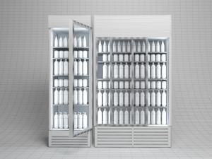beverage cooler 3D 模型
