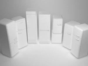 холодильник пакет 3D Модель