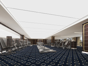 gym interior 3D Model