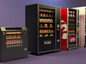 vending machine collection 3D Model