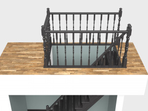 stair 3Dモデル