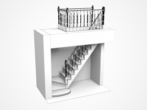 stair 3Dモデル