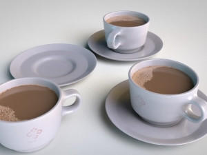 coffee cup 3D 模型