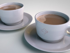 coffee cup 3D 模型