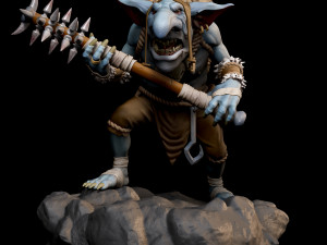 dnd goblin 3D 打印模型