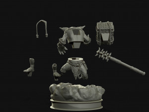 dnd goblin 3D 打印模型