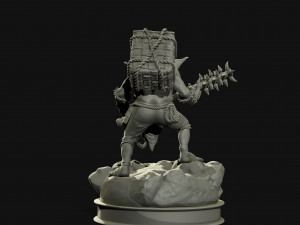 dnd goblin 3D 打印模型