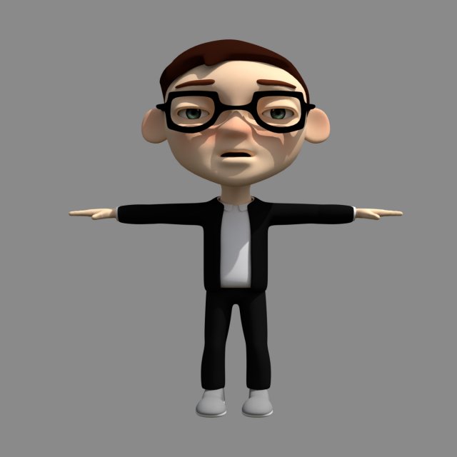 pat the lad Model 3D .c4d .max .obj .3ds .fbx .stl .blend