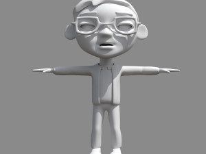 pat the lad Model 3D