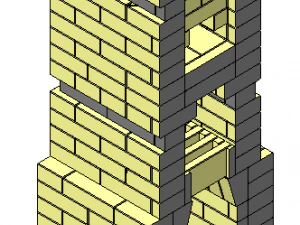 पेच 3D मॉडल