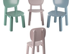 kid chair 3D 모델