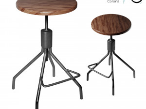 bar stool 3D 모델