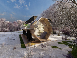 Forest house 3D Model