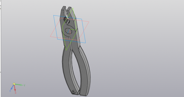pliers in stl format 3D 프린트 모델 .c4d .max .obj .3ds .fbx .stl .blend 