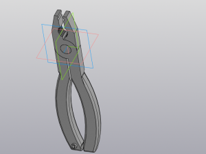 pliers in stl format 3D Baskı Modeli