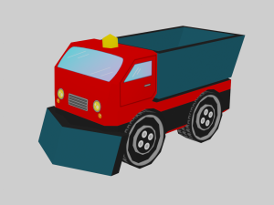 snowplow Model 3D