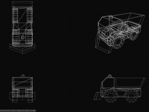 snowplow Model 3D