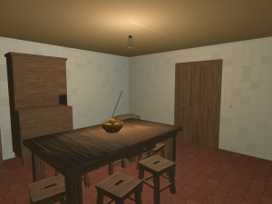 Old kitchen 3D Model