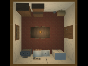 Old kitchen 3D Model