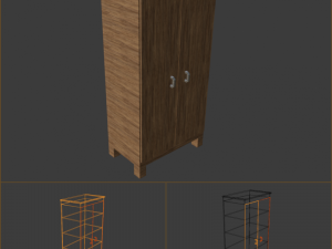 Old kitchen 3D Model
