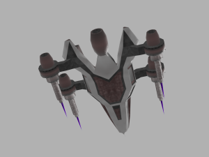 Spacecraft 1 Model 3D