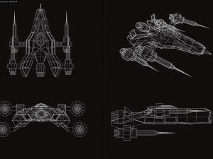 Spacecraft 1 Model 3D