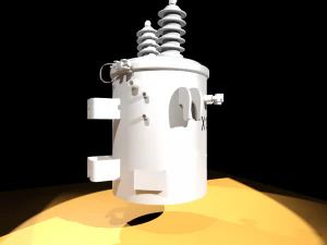 transformador 25kwd Modelo 3D