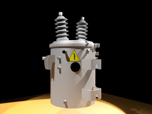 25kwdtransformer Modelo 3D