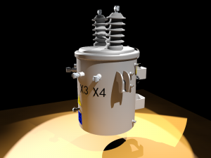 25kwdtransformer Modelo 3D