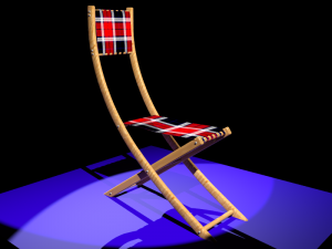 gardin chair 3D Model