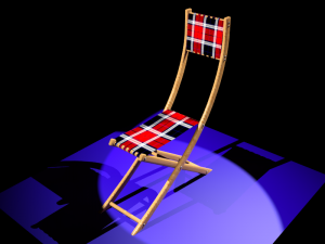 gardin chair 3D Model