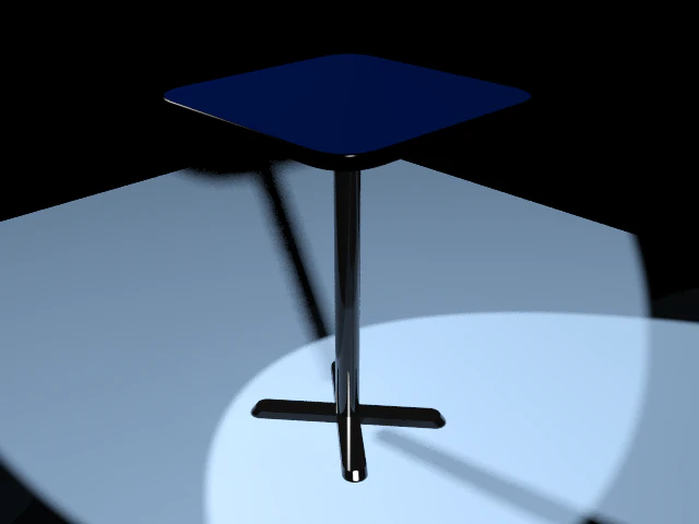 outdoor table 3D Model .c4d .max .obj .3ds .fbx .stl .blend