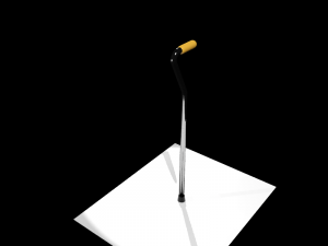 aluminum cane 3D Model