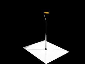 aluminum cane 3D Model
